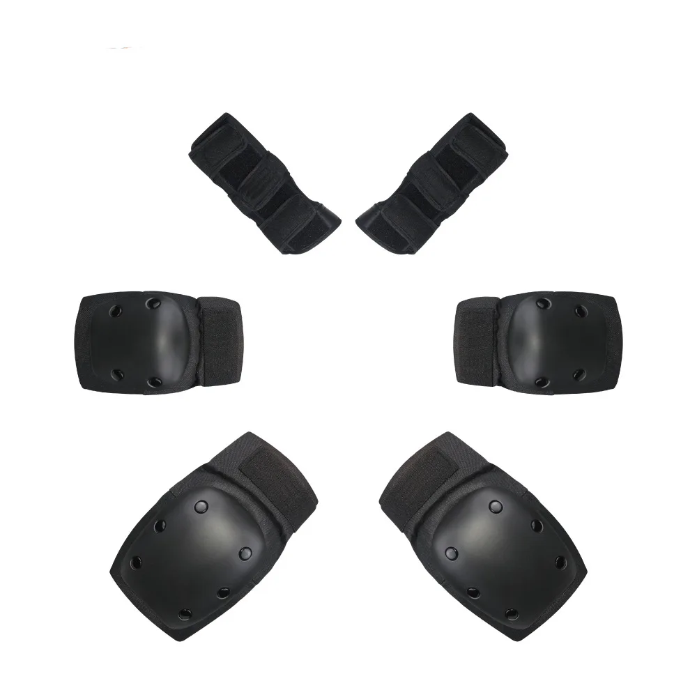 Outdoor sports turtle protector 6 piece knee pads children adult suit balance car skateboard roller skating
