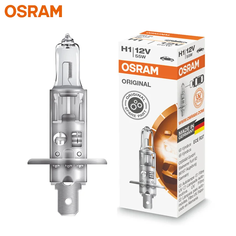 OSRAM H1 12V 55W P14. 64150 оригинальный светильник автомобильный галогенный головной