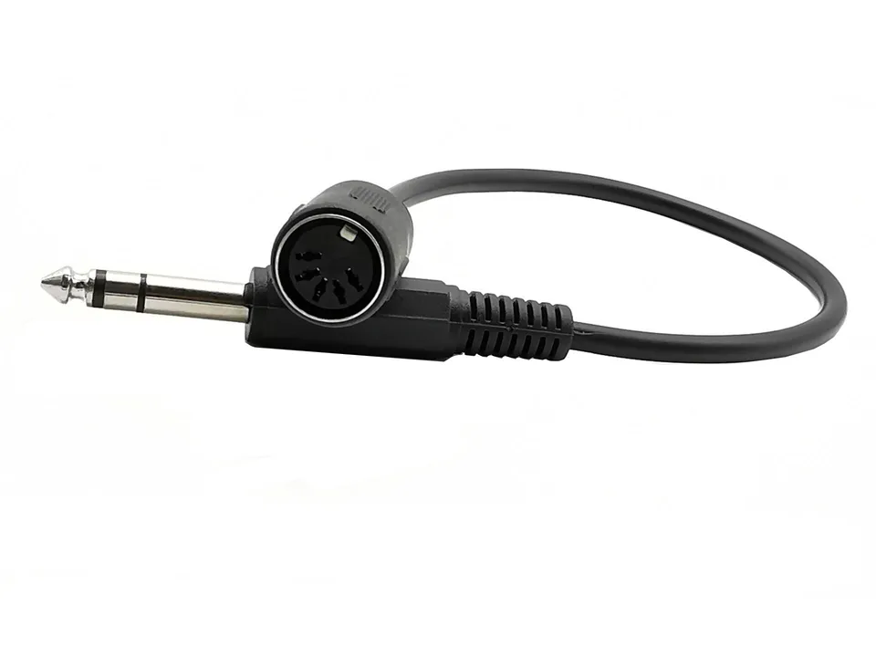 Cavo Audio 6.35mm A MIDI 5 Pin | Trasmissione Segnale Stereo | Per Tastiere, Sintetizzatori | Lunghezza 0.3m - Foto 9