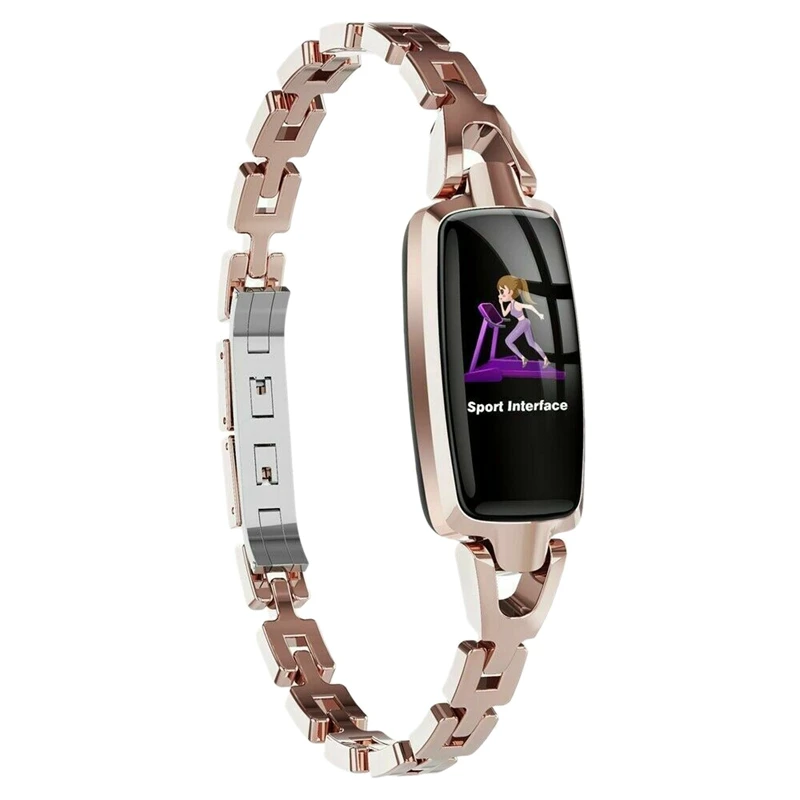 Women Smart Watch Heart Rate Monitor Bluetooth IP67 Waterproof Fitness Tracker Monitoring Women At Special Times for Android IOS