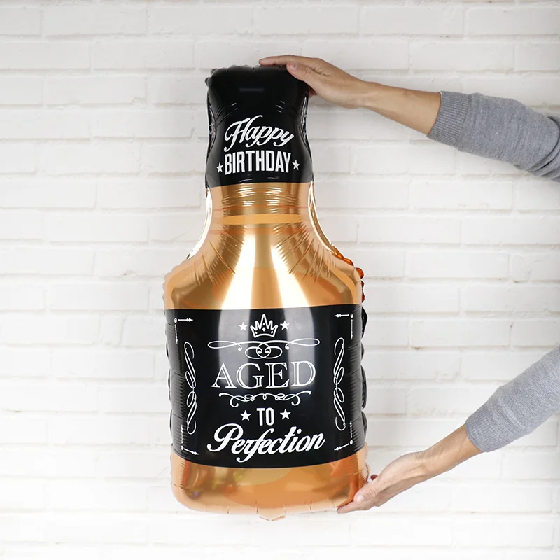 1 шт. большие воздушные шары в виде пивной чашки виски бутылки вина