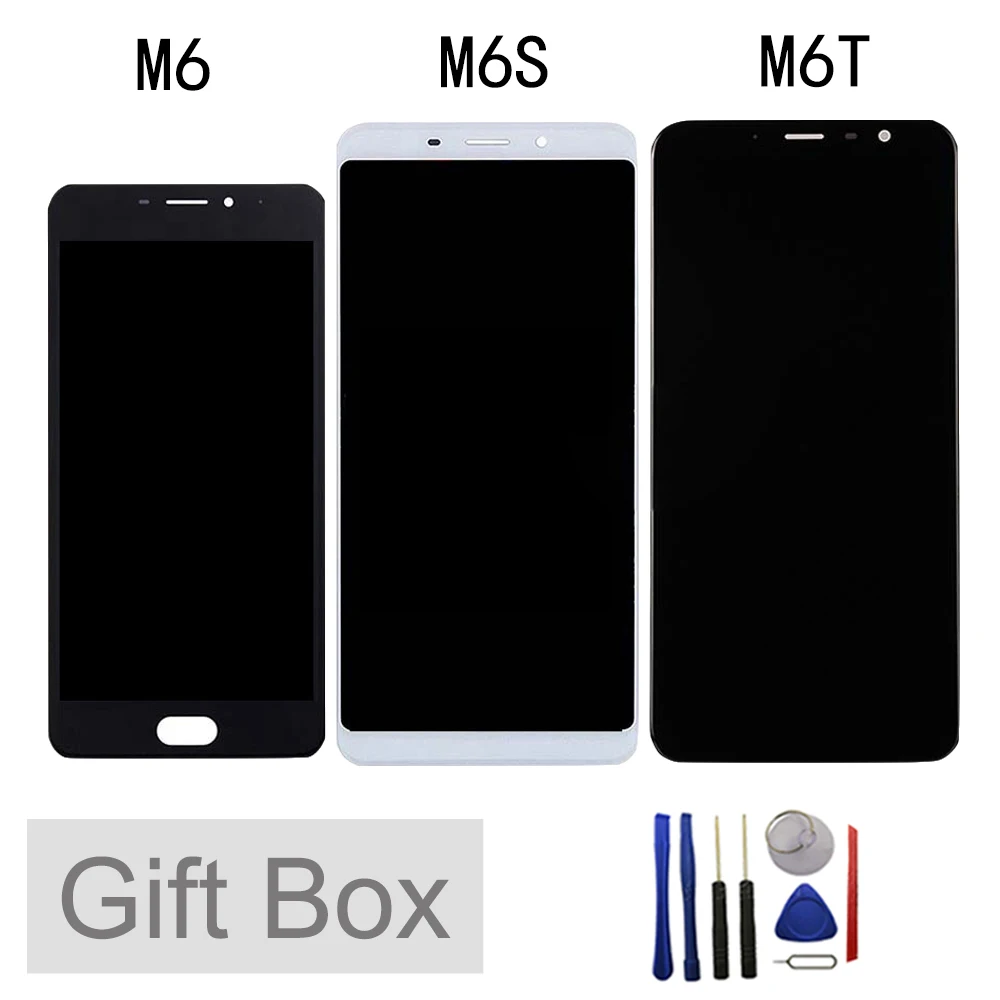 

AAA For Meizu M6 MINI M6T M6S LCD Touch Screen digitizer M6 6S M6T LCD display