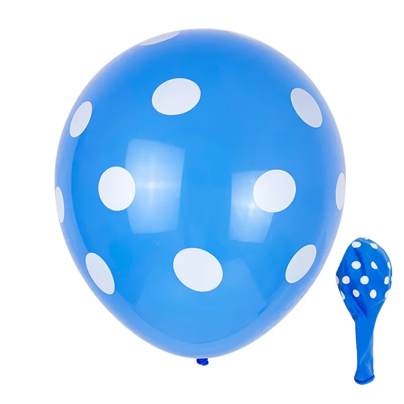10pcs blue dot 10in Одноразовая синяя посуда набор мальчиков подарок на день рождения ребенка душ тарелка и чашка для вечеринки попкорн коробка поставки - Цвет: 10pcs blue dot 10in