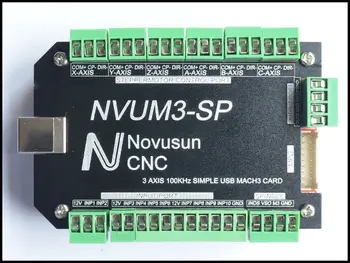 

6 Axis Control of USBMACH3 Interface Board, CNC