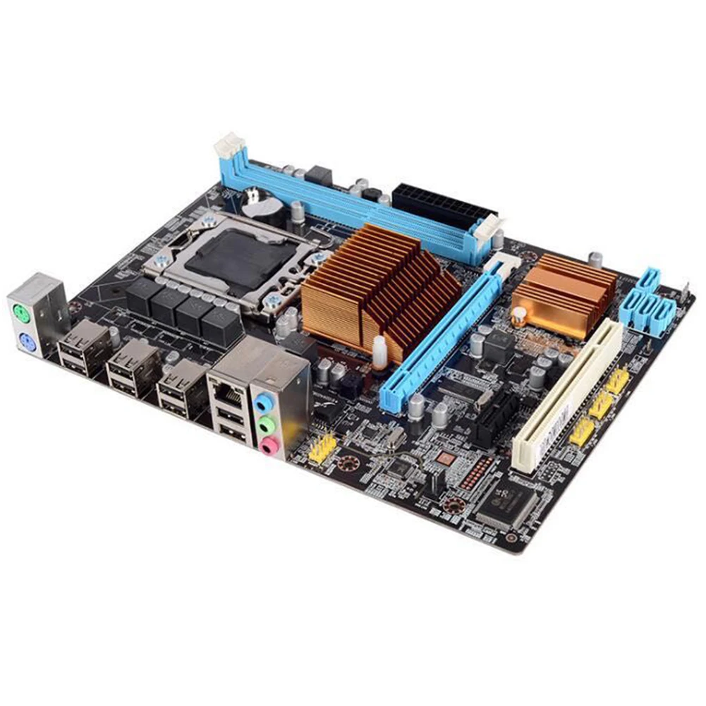 1366 LGA1366 X58 LGA материнская плата Материнская ECC сервер Xeon Intel i7 32 ГБ 2 DDR3 гнездо Micro