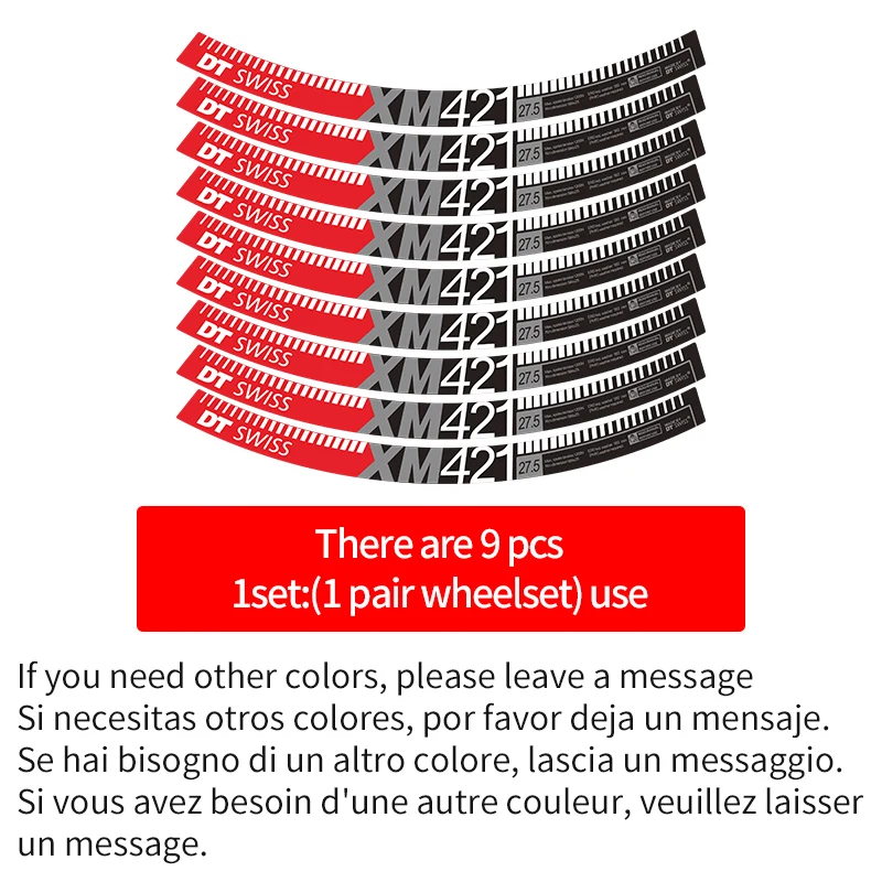 Горный велосипед DT xm421 наклейка на колеса mtb велосипедный обод наклейки 27,5 дюймов и 29 дюймов наклейки на колеса для двух колес