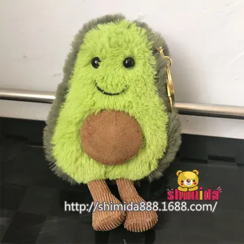 

Avocado Online Celebrity Doll Hanging Decoration Ugly Adorable Plush Toys Pineapple Doll Keychain Fruit Backpack Pendant
