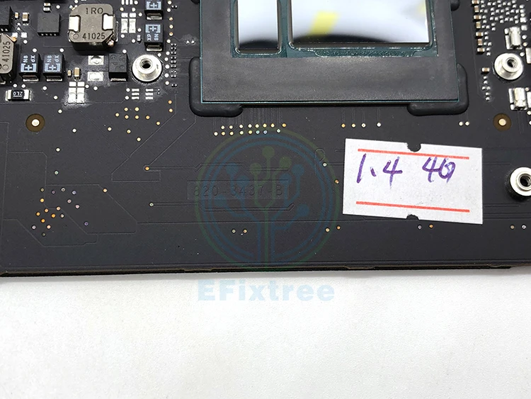 Протестировано 820-3437-A 820-3437-B Протестировано A1466 материнская плата для MacBook Air 1" A1466 логическая плата, 1,7 ГГц i7 8 ГБ Mid 2013 раннее