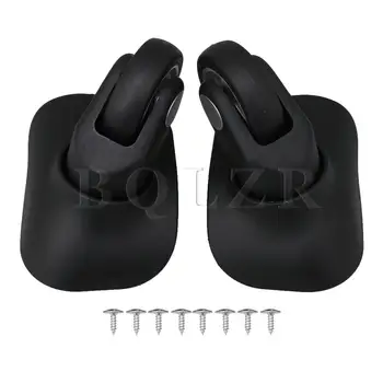 

BQLZR 2 Pack Replacement Luggage Wheel Repair Suitcase Spinner Wheels W329#