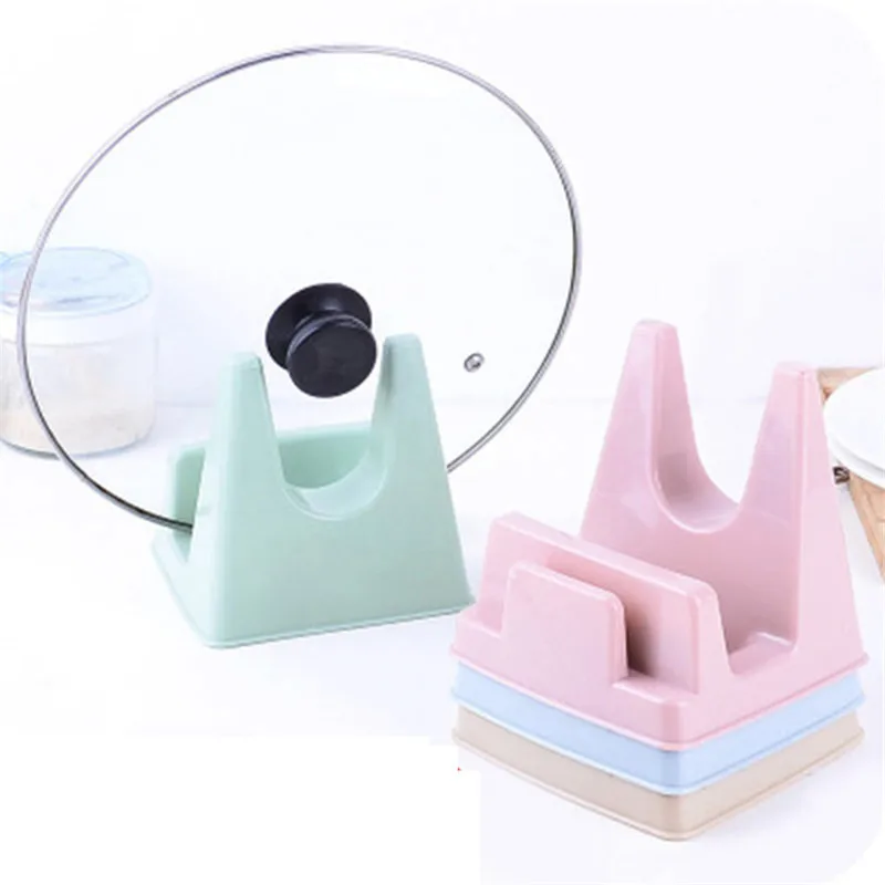 

Colorful Multi-purpose U-shaped Durable Pot Cover Lid Shelves Spoon Storage Rack Kitchen Cooking Utensil Tool Storage Rack