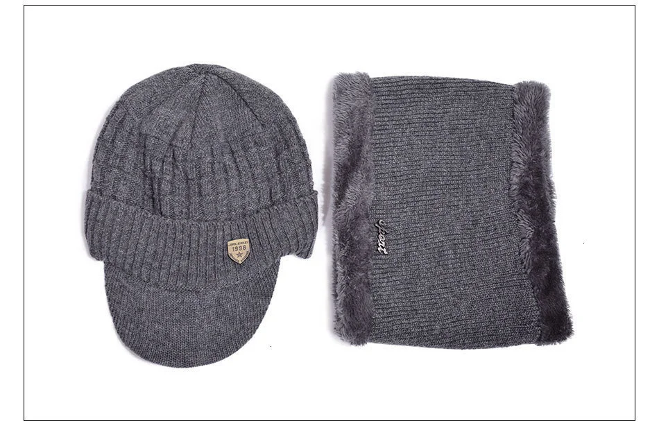 New Winter Hat Skullies Beanies Hats Winter Beanies For Men Women Wool Scarf Caps Balaclava Mask Gorras Bonnet Knitted Hat
