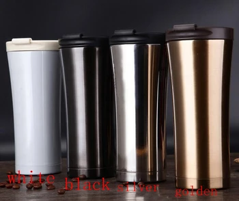 

75pcs 500 ml Thermo mug Thermos tea mugThermos Coffee cup double walled stainless steel The order is for special purpose.