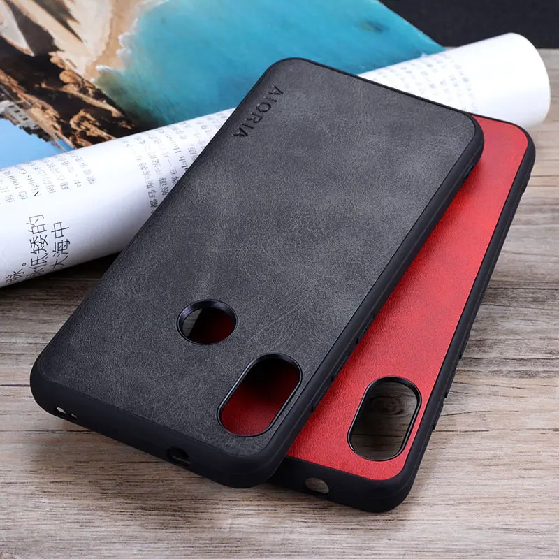 Чехол для xiaomi mi a2 lite роскошный винтажный кожаный чехол Xiaomi Mi A2 Lite в деловом