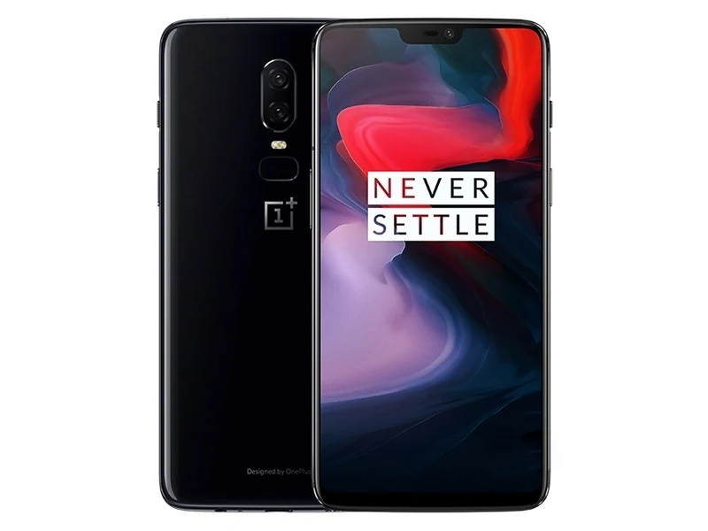 Оригинальный Новый разблокированный мобильный телефон Oneplus 6 A6003, 6,28 дюймов, 6 ГБ ОЗУ, 64 ГБ, две sim-карты, Восьмиядерный телефон Snapdragon 845