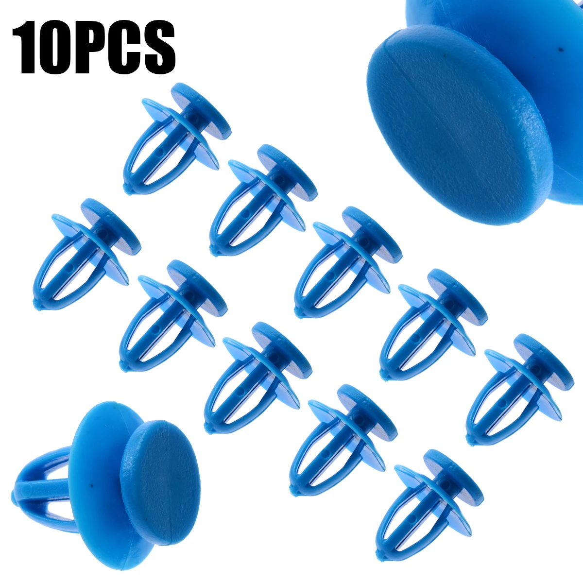 

10pcs Blue Car Interior Door Card Trim Clips 8.5mm Fastener Clips Fit For Vauxhall Astra J Insignia Meriva 13252118