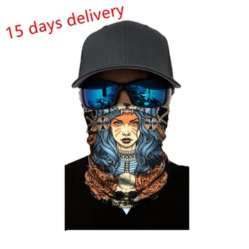 Sjaal Gezichtsmasker Voor Vrouwen Fietsen Motorfiets Hoofd Sjaal Halswarmer Gezichtsmasker Mond Ski Bivakmuts Hoofdband Herbruikbare Maskers Cover