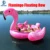 Цвет напечатал Гигантский поплавок бассейна Flamingo для 8-10 человек Flamingo Floating Island Water Park Play Equipment
