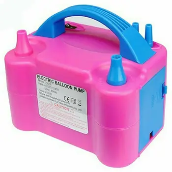 

110V Electric High Power Inflating Two Nozzle Air Blower Fast Portable Inflatable Tool Electric Balloon Inflator Pump