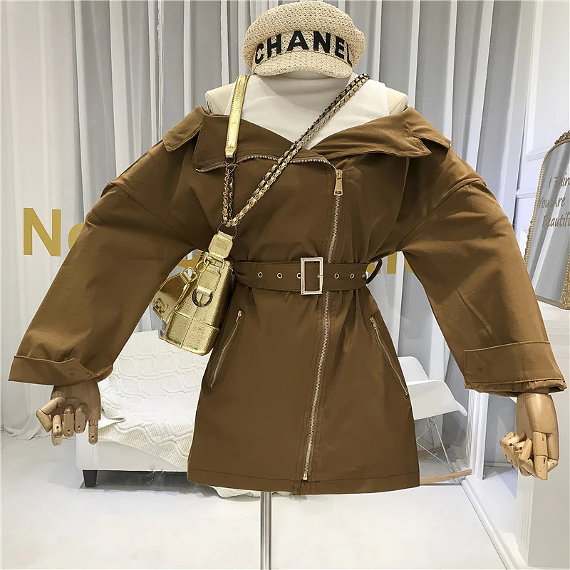 

2019 Women Designer Dresses High Street A-Line Patchwork Sashes Above Knee, Mini Slash Neck New Year's Dresses for Women