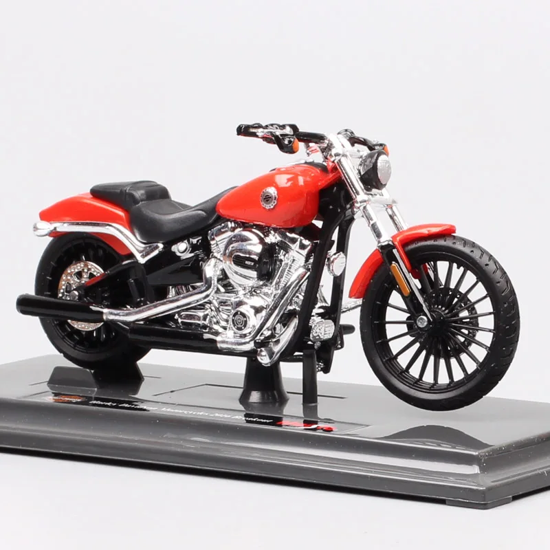 1/18 весы maisto HD Breakout softail мотоцикл литой автомобиль игрушка миниатюры для детской коллекции спортивный велосипед Красный