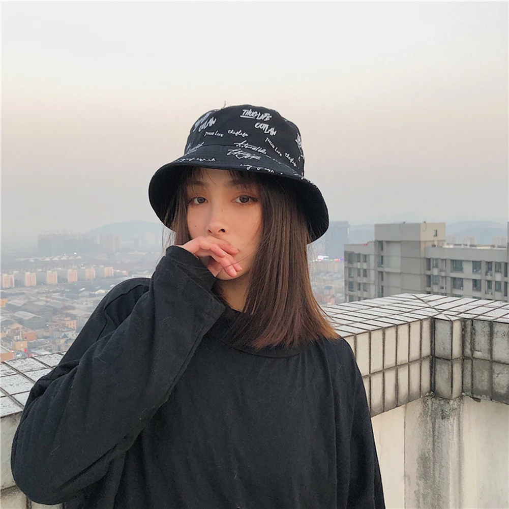 Harajuku Women's Bucket Hat Double 