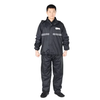 

Raincoat And Rain Pants Set-Style Single Person Two-Piece Adult Men's Motorcycle Outdoor Two-Piece Fishing Clothes