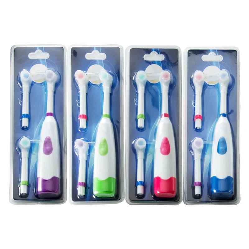 

Children Electric Toothbrush Waterproof Rotating Send Two Soft Bristle Toothbrush Head Manufacturers Direct Selling