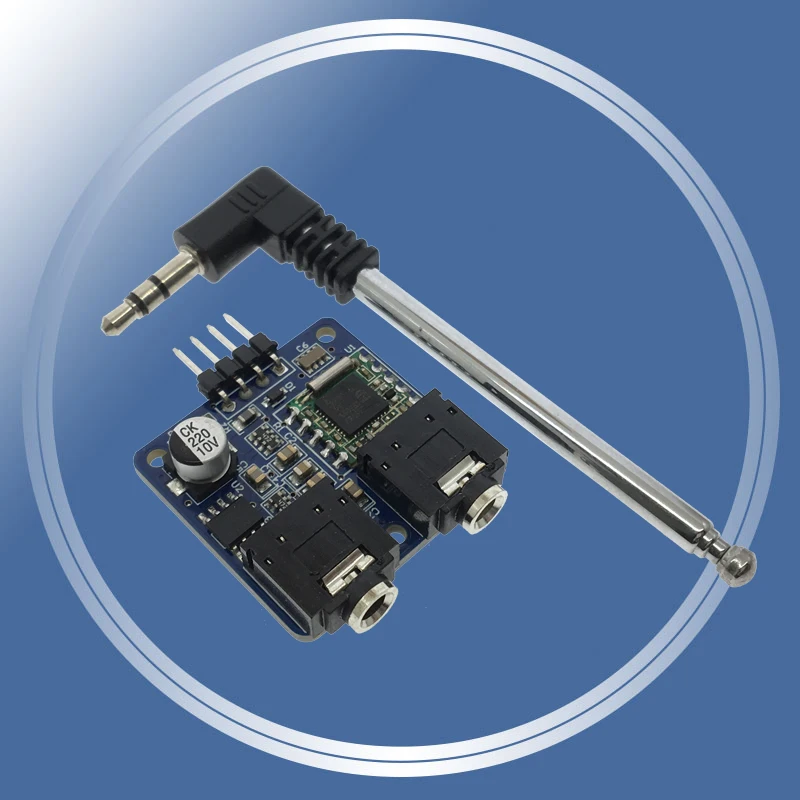 Бесплатная доставка TEA5767 FM стерео радио модуль 5 В для Arduino 76 108 МГц с бесплатной