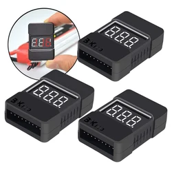 Lipo – testeur de tension de batterie BX100 1 8S, alarme sonore de basse tension, vérificateur de tension de batterie avec deux haut parleurs 