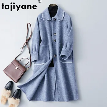 

Autumn Winter 10% Alpaca 90% Wool Jacket Women Clothes 2020 Real Fur Coat Korean Vintage Sheep Shearling Brigo Mujer 1811251