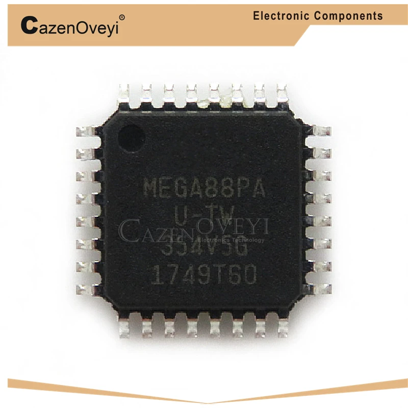 5 шт./лот ATMEGA88PA AU ATMEGA88 QFP32 в наличии|Интегральные схемы| |