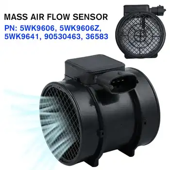 

New Mass Air Flow Sensor Car Replacement Parts For VAUXHALL ZAFIRA for OPEL 5WK9606 5WK9606Z 5WK9641 90530463 36583