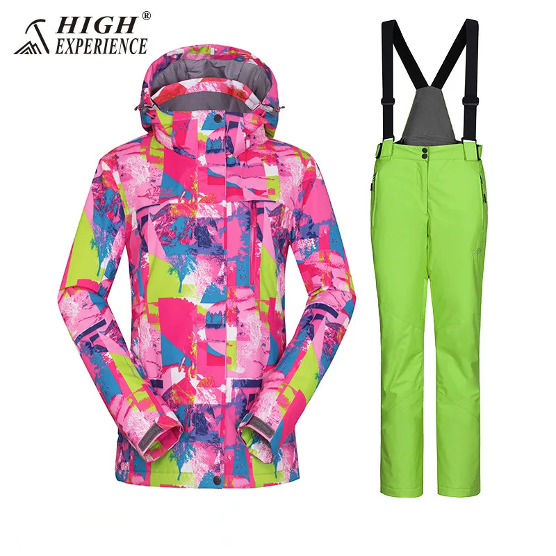 Горнолыжный костюм женскийлыжный костюм лыжный костюм женский зимний костюм женский сноуборд горнолыжный костюм лыжи костюм спортивный женский брючный костюм женский костюм зимний женский зимний костюм горные лыжилыжны - Color: green set