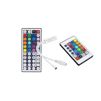 

Bluetooth WIFI RGB LED Controller With IR Remote Control With Battery For DC 12V RGB 2835 5050 LED Strip Light LED Modules light