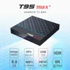T95 MAX Plus Amlogic S905X3 TV Box android 9.0 8K 100m lan 2.4G 5G Wifi optional mx3 voice air mouse HDR Youtube Netfilx google ► Photo 3/3