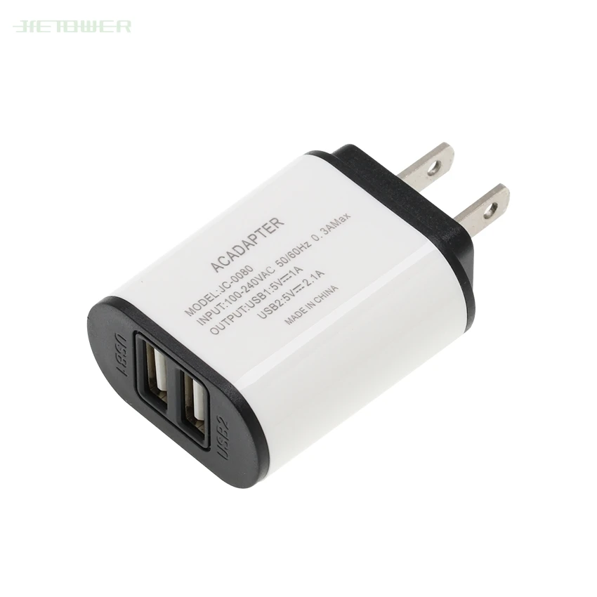 300 шт/партия 5V 2A EU US Plug 2 usb порта USB зарядное устройство настенный адаптер для зарядки мобильного телефона для IPhone X MAX IPad samsung S8