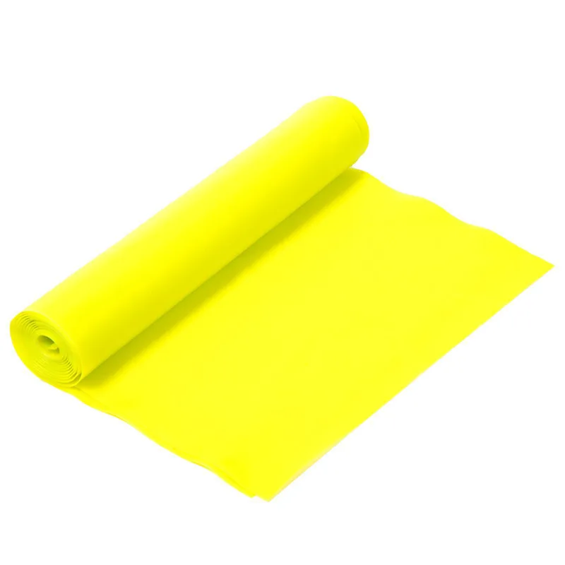 Yoga Pilates Stretch Resistance Band Exercise Fitness Band Training Elastic Exercise Fitness Rubber 146cm High Quality