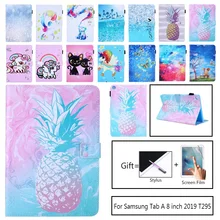 Чехол для samsung Galaxy Tab A 8,0 T290 T295, чехол для планшета, флип-чехол из искусственной кожи для samsung TAB A ", SM-T290, SM-T295 чехол s