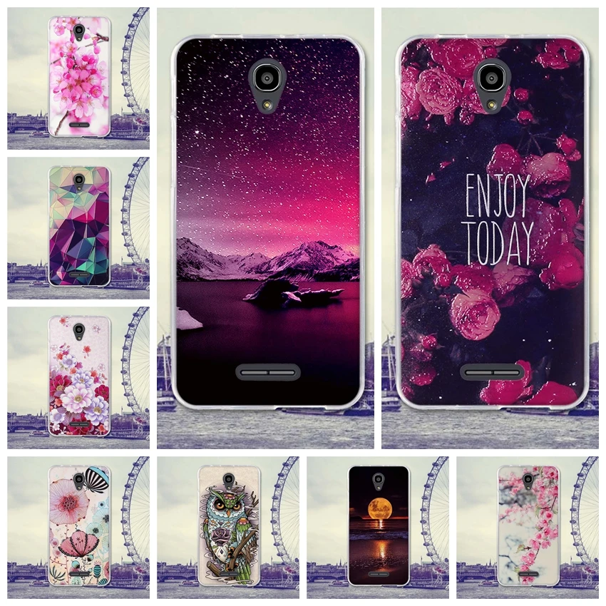 Для Alcatel POP 4 Plus чехол 5 дюймов OT5056 чехлы для телефонов POP4 + задняя крышка TPU