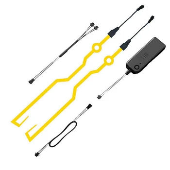 

Luminous Helmet Light Strip 380*35mm Motorcycle EL Cold Light Led Lamp