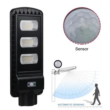 

Solar Powered Outdoor Street Wall Lights LED Motion Sensor Security Lamp