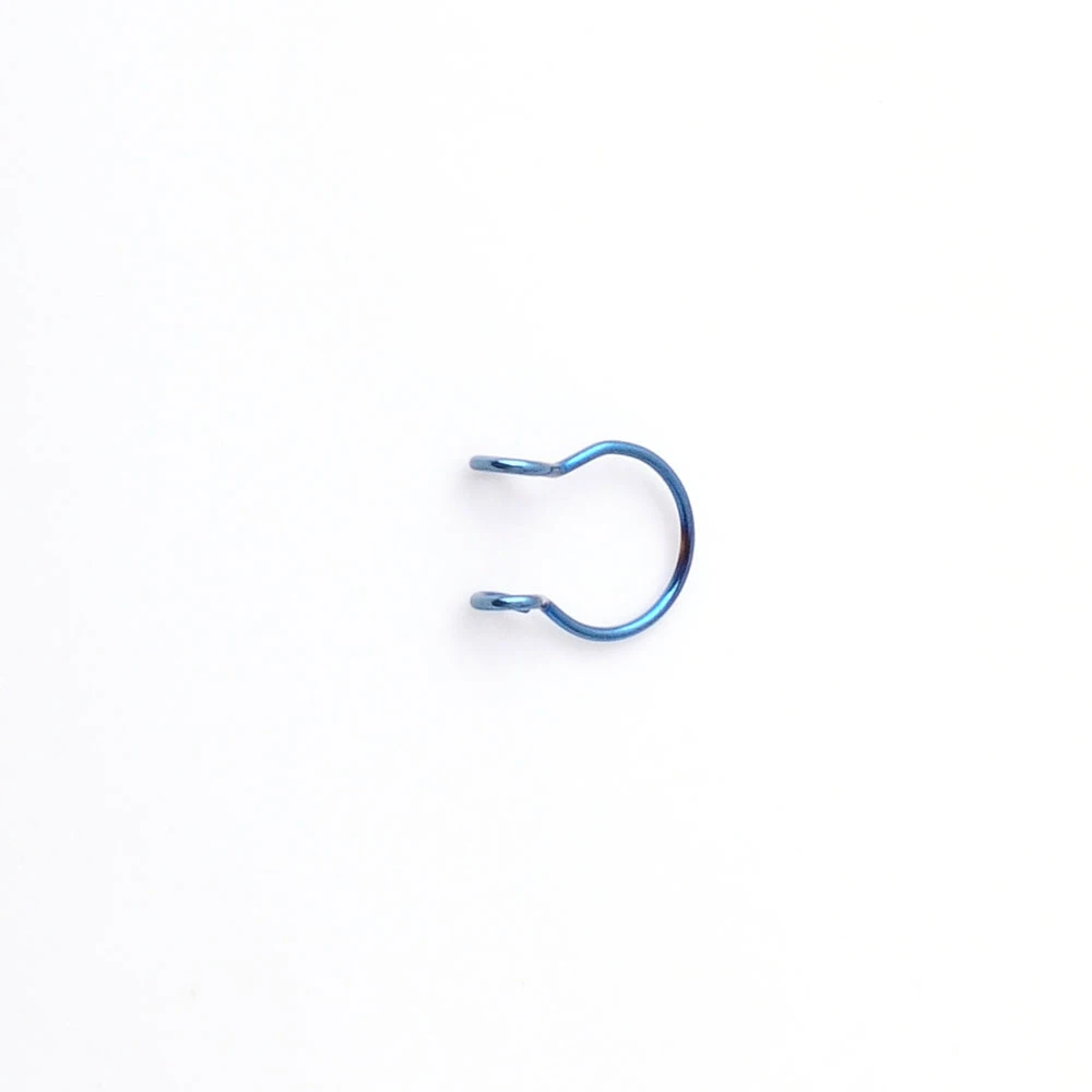 2020 U Shaped Fake Nose Rings for Women Stainless Steel Nose Rings & Studs Fake Piercing Jewelry Clip On Nose Body Clip Hoop (6)