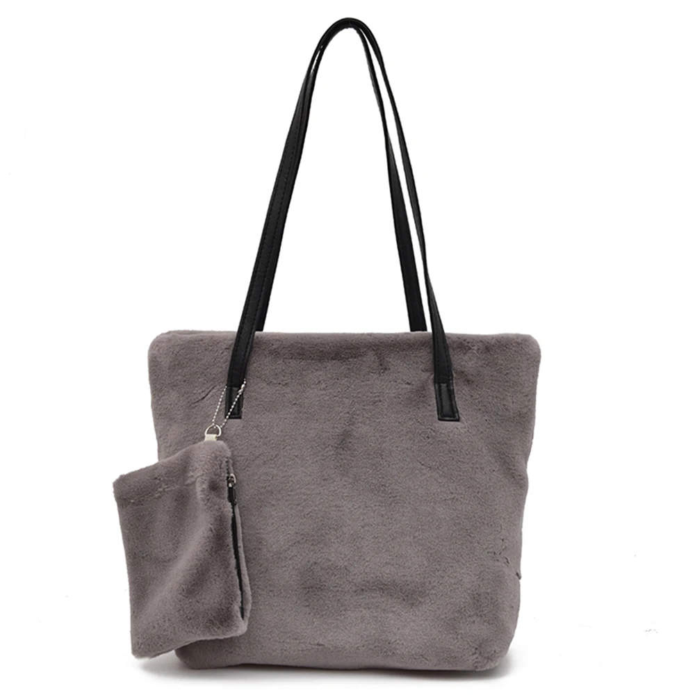 fluffy tote bag