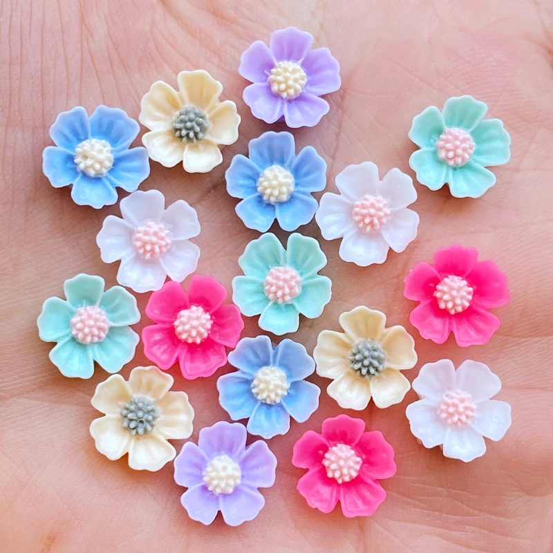 80 шт. новые милые смешанные фотообои искусственная смола DIY украшения аксессуары