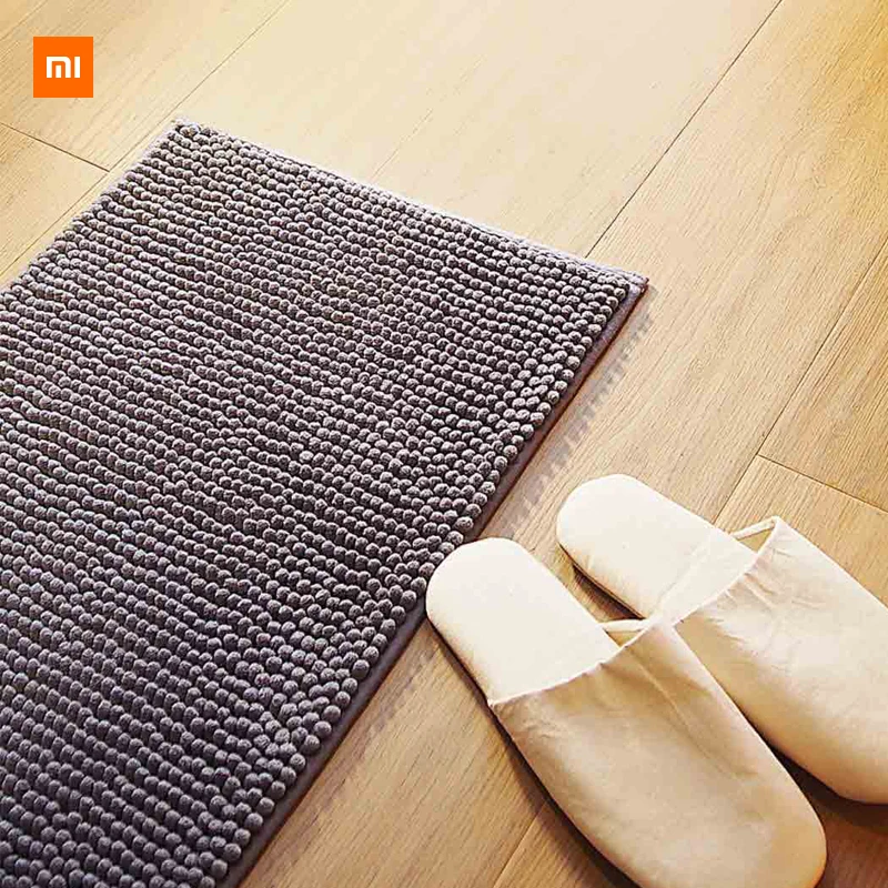 Синельный коврик Xiaomi Mijia Zero светло серый супервпитывающий мягкий нескользящий