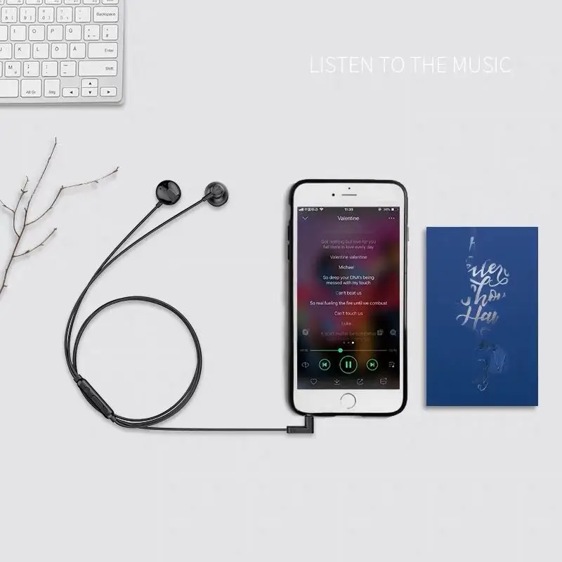 Original Uiisii Hm12 Earphone With Ear 