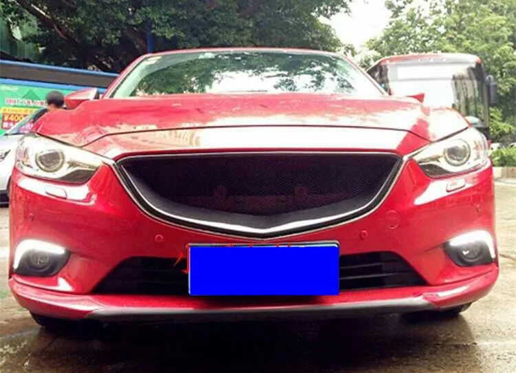 Подходит для MAZDA 6 ATENZA год углеродного волокна автомобильный гриль высокого качества