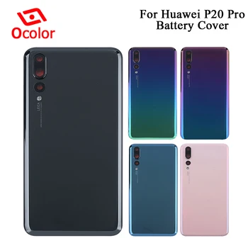 

ocolor For Huawei P20 Pro Battery Cover Bateria Back CoverReplacement Housing Shell For Huawei P20 Pro Mobile Phone Accessories