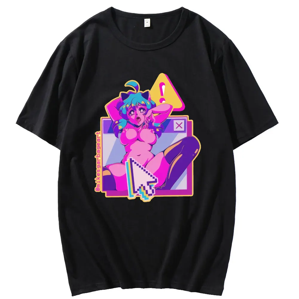 Сексуальная футболка с принтом офифу из комиксов коротким рукавом для мужчин и