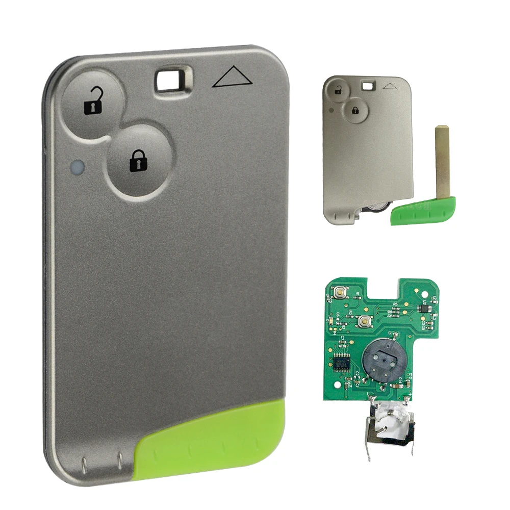 Okeytech 433MHz ID46 PCF7947 чип транспондера 2 кнопки Дистанционное Управление картой